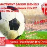 AFFICHE RECRUTEMENT JOUEURS